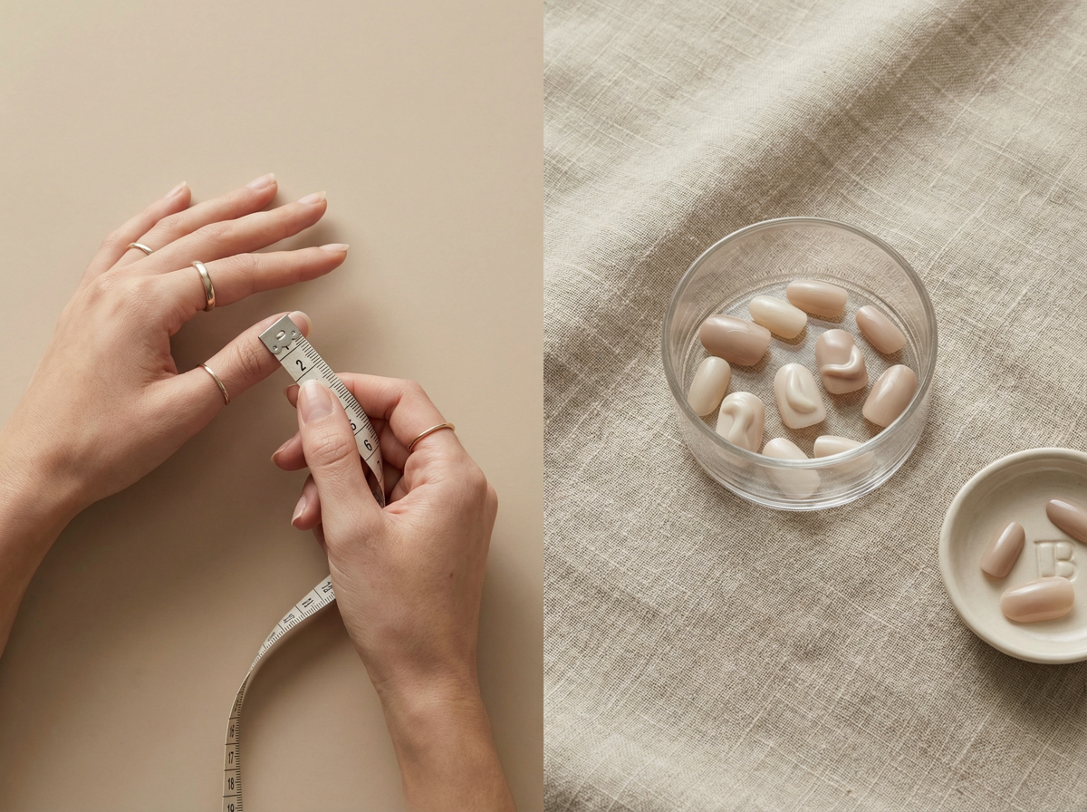 How to Choose the Right Press-On Nail Size at Home